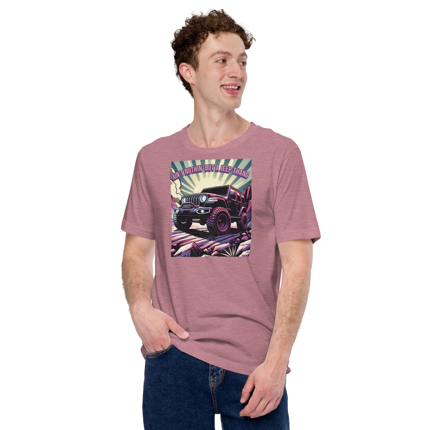 Ain't Nuthin' But a Jeep Thang Funny Mondegreen Tee