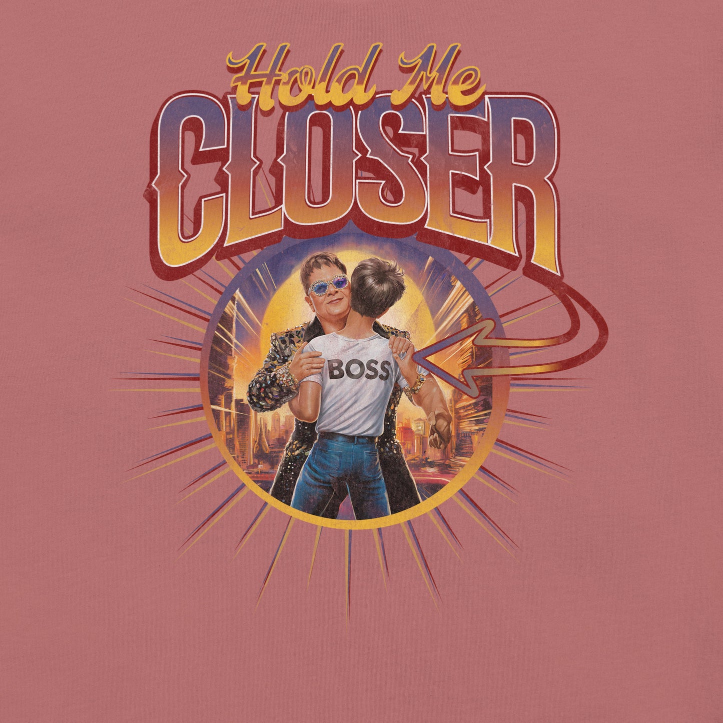 Hold Me Closer Funny Tony Danza Mondegreen Tee