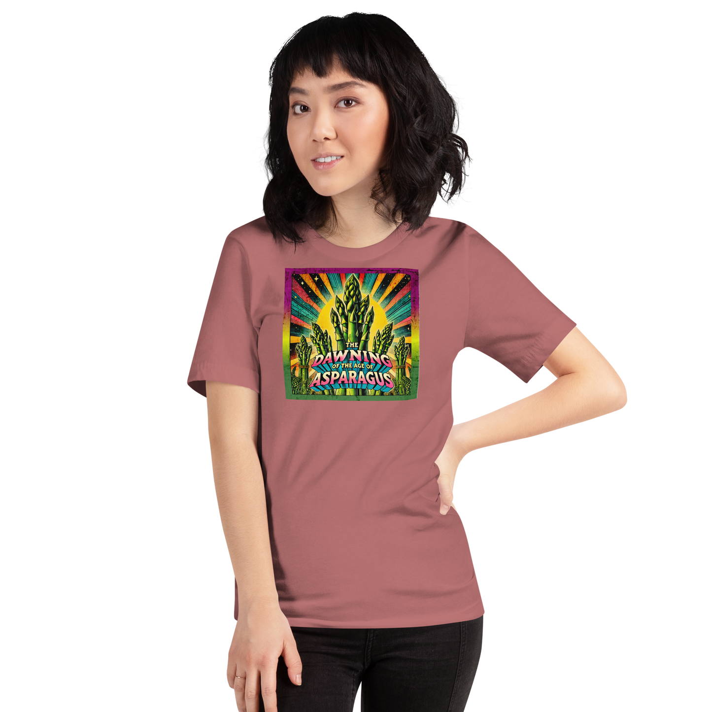 (This is) The Dawning of the Age of Asparagus Funny Mondegreen Tee