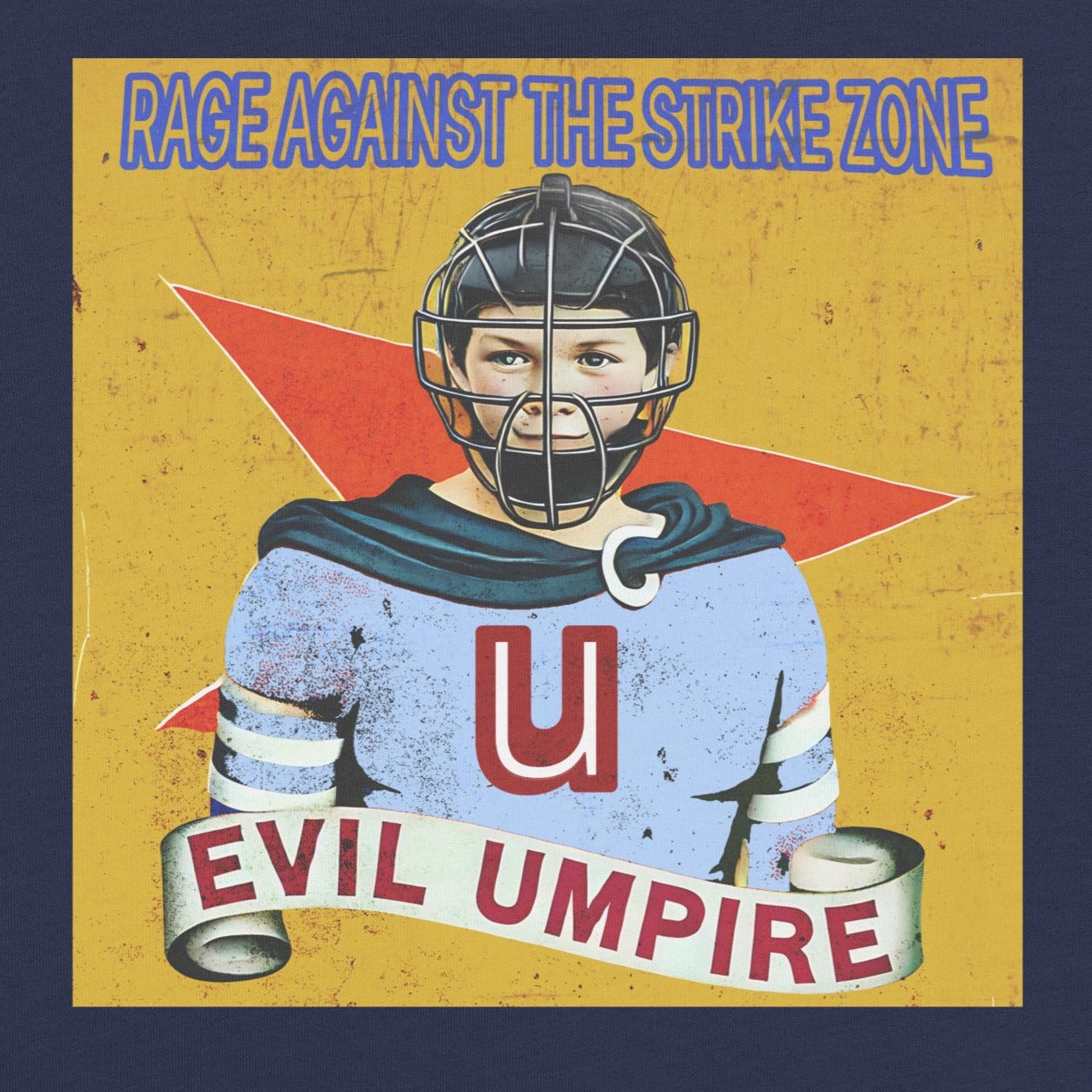 Rage Against the Strike Zone Funny Umpire Parody Tee