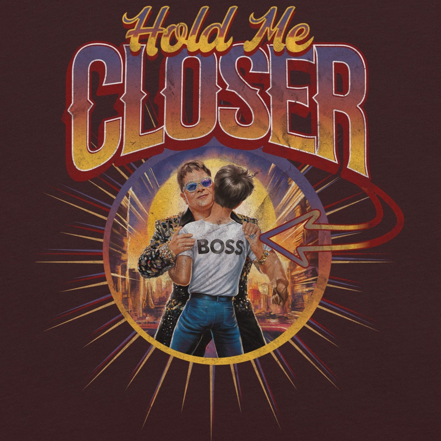 Hold Me Closer Funny Tony Danza Mondegreen Tee