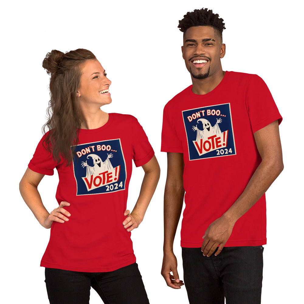 Don't Boo, Vote! Funny Halloween Election Tee