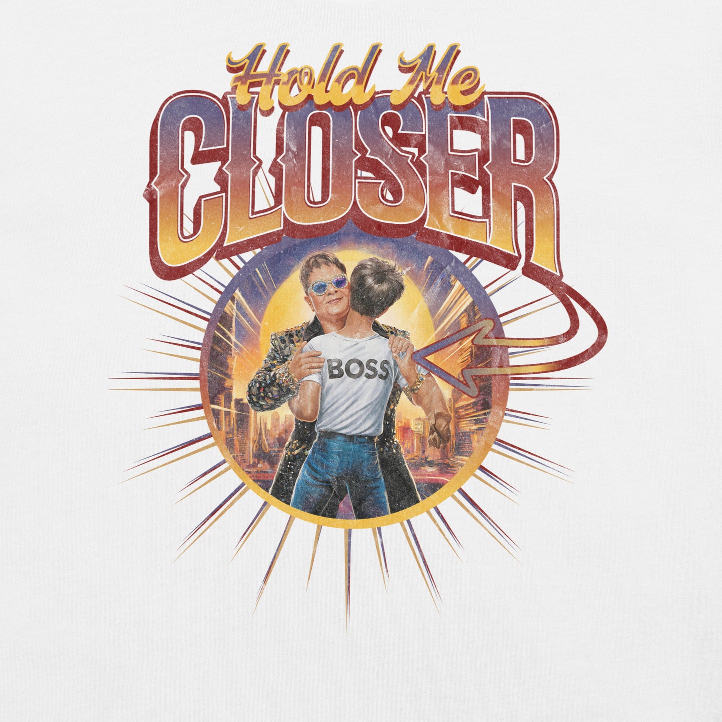 Hold Me Closer Funny Tony Danza Mondegreen Tee