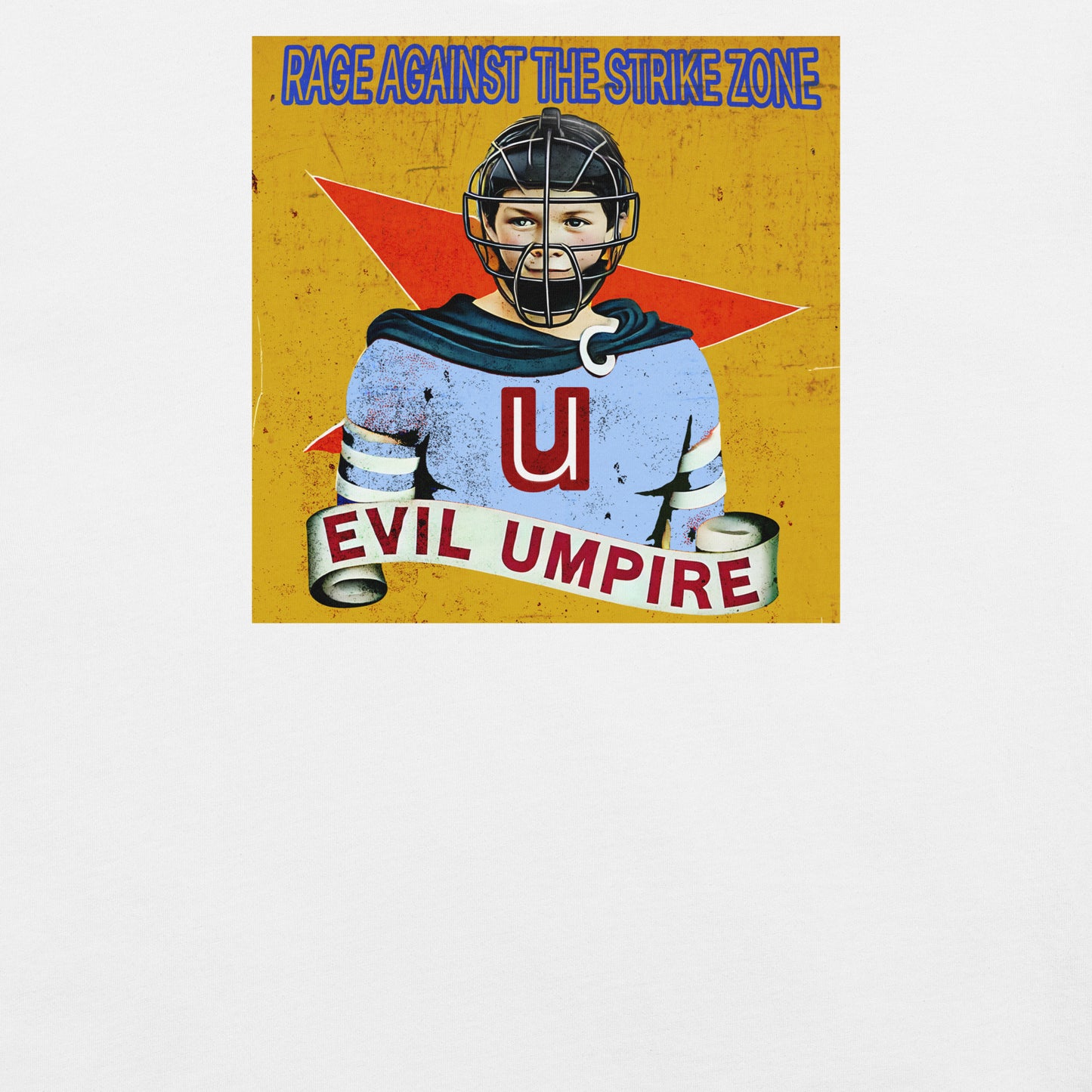 Rage Against the Strike Zone Funny Umpire Parody Tee