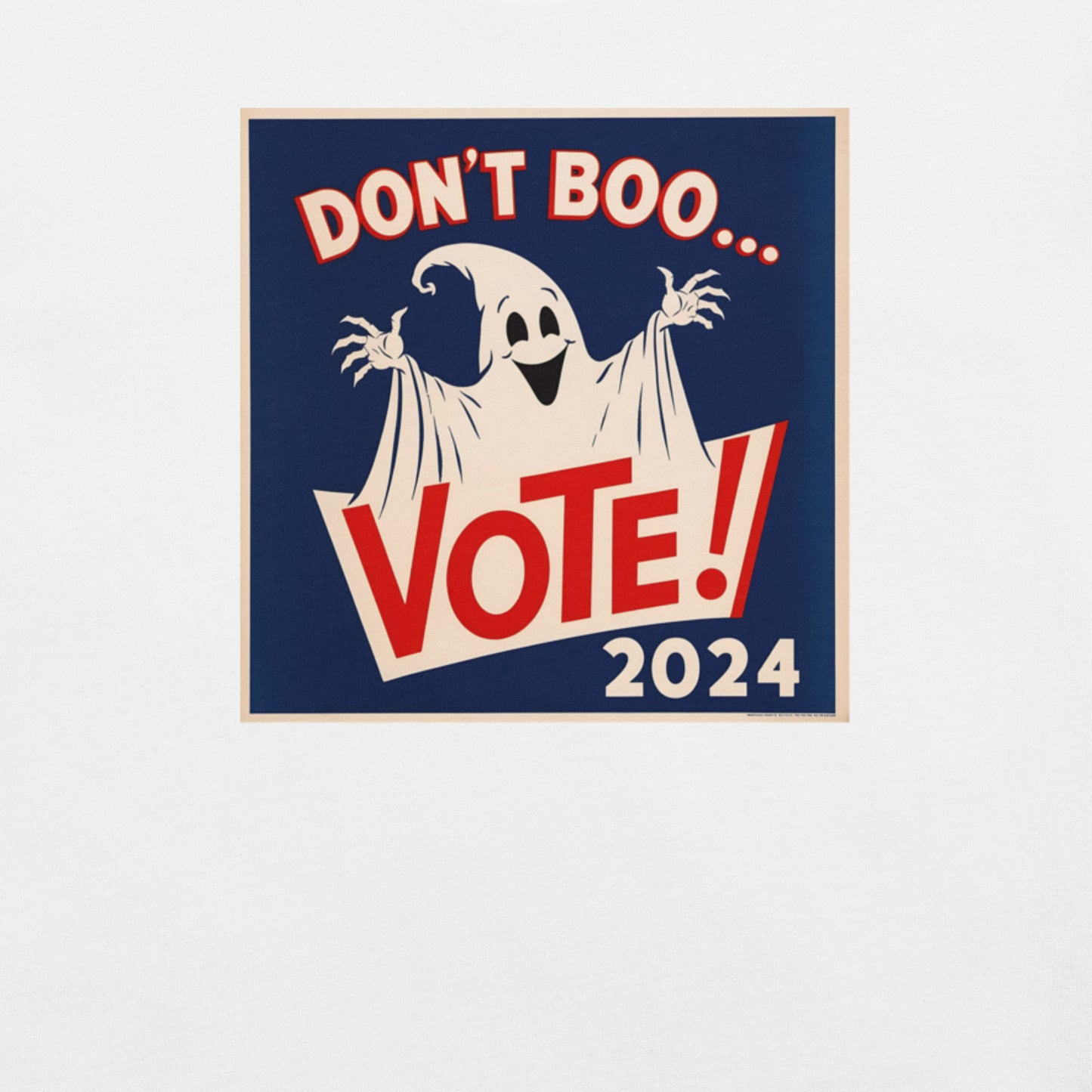 Don't Boo, Vote! Funny Halloween Election Tee