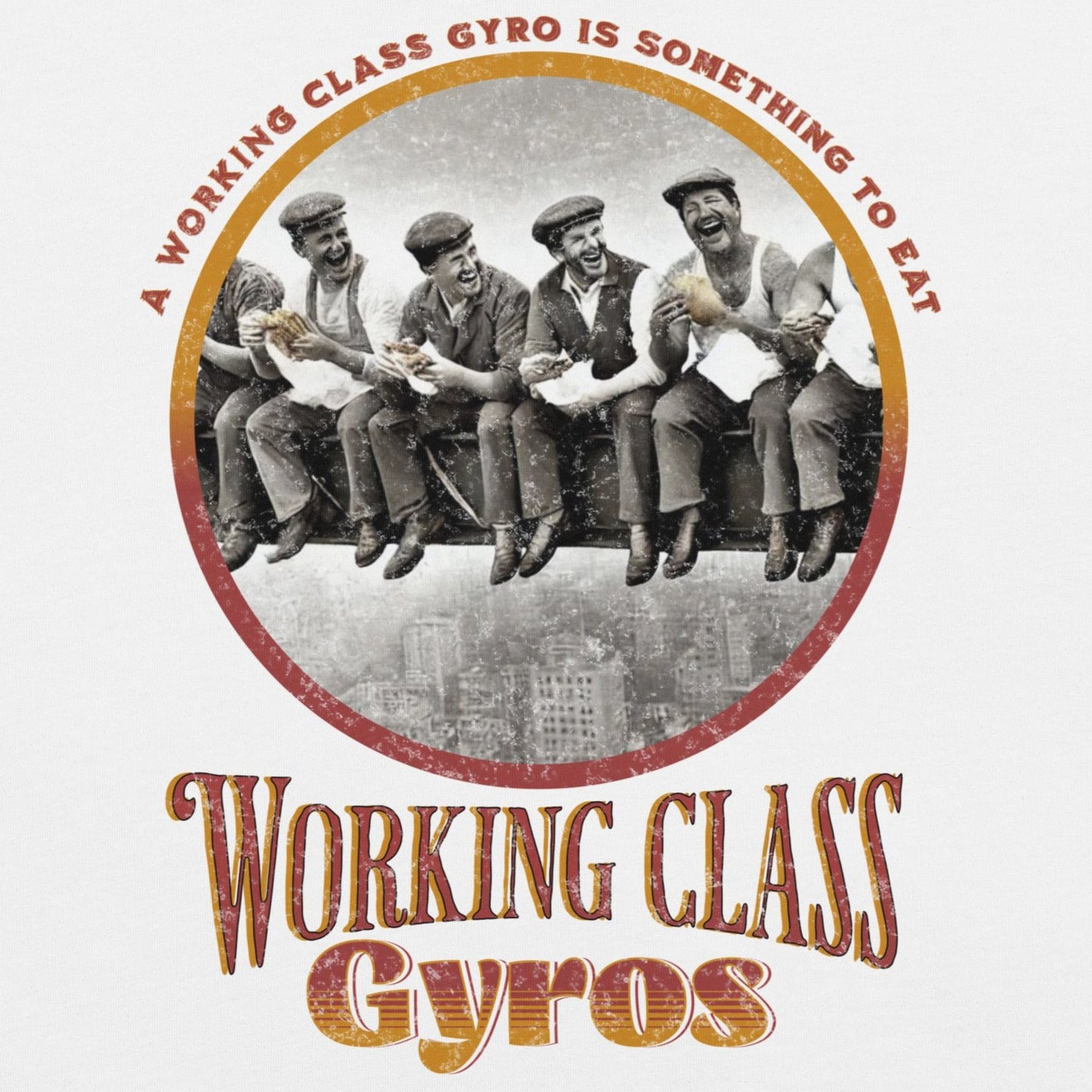 Working Class Gyros Funny Mondegreen Shirt